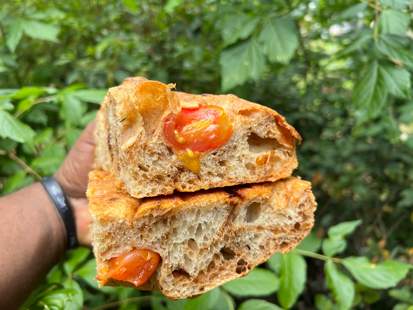 Artisan Sourdough Garlic & Parmesan Focaccia