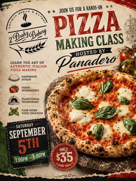 Pizza Making Masterclass w/Panadero